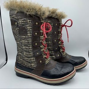 Sorel Women’s Tofino II Faux Fur Cuff Boot 7.5